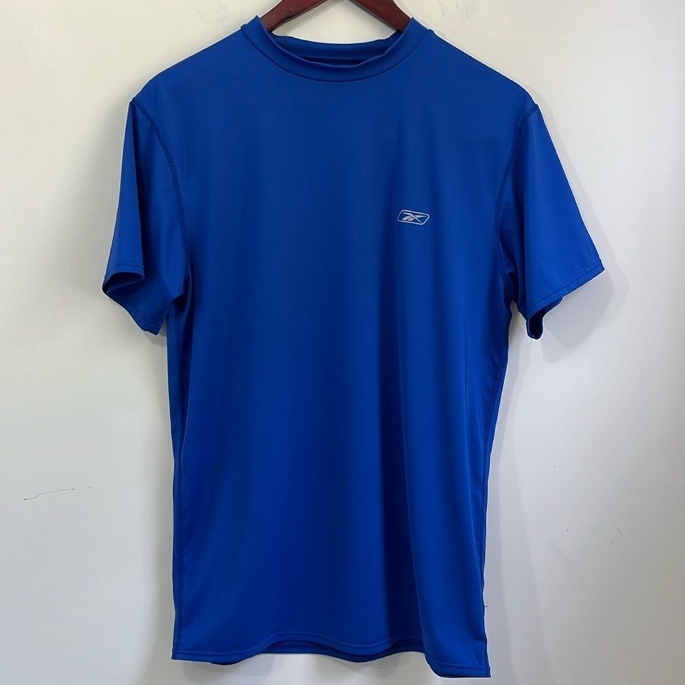 Reebok Men’s Activewear Fitted Short Sleeve Shirt Size XL
